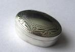 925 zilveren doosje Zilver pillen doosje, Antiek en Kunst, Ophalen, Zilver