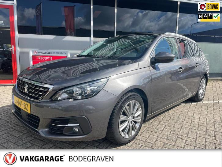 Peugeot 308 SW 1.2 PureTech Blue Lease Premium / AUTOMAAT, Auto's, Peugeot, Bedrijf, Te koop, ABS, Achteruitrijcamera, Airbags