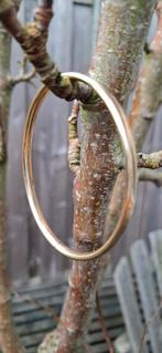 Gouden slaven armband 14 karaat. Merk (UNID)Eikenblad., Sieraden, Tassen en Uiterlijk, Ophalen, Zo goed als nieuw, Goud, Goud