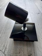 Zwart spotje opbouw plafond muur incl ledlampje G9, Huis en Inrichting, Lampen | Spots, Gebruikt, Metaal of Aluminium, Ophalen of Verzenden
