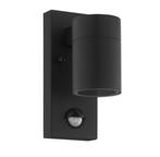 EGLO wandverlichting met sensor Riga zwart GU10, Tuin en Terras, Buitenverlichting, Minder dan 50 watt, Nieuw, Ophalen of Verzenden