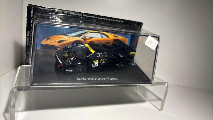 Lamborghini diablo GT-R 2001 atlas 1.43, Hobby en Vrije tijd, Modelauto's | 1:43, Zo goed als nieuw, Auto, Overige merken, Ophalen of Verzenden