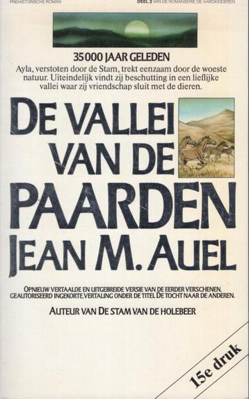 De Vallei Van De Paarden - Jean M. Auel BOEK  beschikbaar voor biedingen