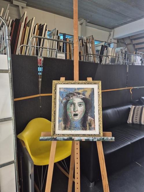 Bierenbroodspot - Zeefdruk / Portret ‘her’ uit 2000, Antiek en Kunst, Kunst | Litho's en Zeefdrukken, Verzenden