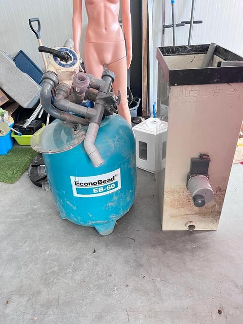 AQUAFORTE ECONOBEAD EB-60 (VIJVER), Doe-het-zelf en Verbouw, Compressors, Gebruikt, 100 liter of meer, Ophalen