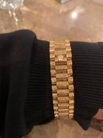 Rolex armband 18 karaat goud met briljantjes, Goud, Goud, Met edelsteen, Ophalen of Verzenden