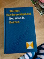 Wolters' Woordenboek Nederlands Koenen, Boeken, Woordenboeken, Koenen of Wolters, Ophalen of Verzenden, Zo goed als nieuw, Nederlands