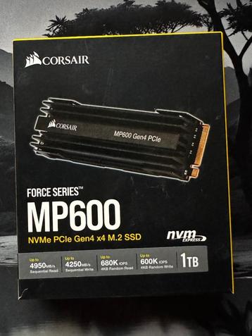 Corsair MP600 1TB PCIe Gen4 x4 m.2 SSD beschikbaar voor biedingen