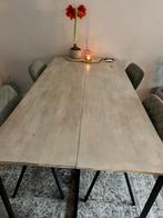 Houten eettafel, Ophalen, Gebruikt, Eikenhout, 50 tot 100 cm