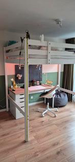 Ikea Stora hoogslaper wit ingekort, Ophalen, Hoogslaper, 210 cm, 140 cm