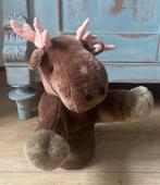 Fantastische handpop rendier pluche kerst, Ophalen of Verzenden, Zo goed als nieuw