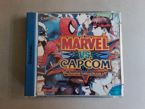 MARVEL VS. CAPCOM sega dreamcast, Spelcomputers en Games, Games | Sega, Zo goed als nieuw, Saturn of Dreamcast, Vechten, 1 speler