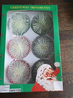 Doos vintage kerstballen Glow, Diversen, Kerst, *, Gebruikt, *, Ophalen of Verzenden