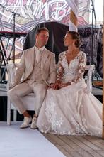 trouwjurk maat 36, Kleding | Dames, Ophalen of Verzenden, Zo goed als nieuw, Wit, Trouwjurk