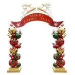 Kerstboog kerstmis decoratie, Ophalen of Verzenden, Zo goed als nieuw, Versiering