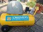 Tekoop compressor Cremers 90L, Doe-het-zelf en Verbouw, Compressors, 100 liter of meer, Ophalen of Verzenden, Zo goed als nieuw