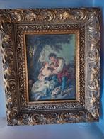 Oude Schilderij met Vergulde Lijst, Ophalen of Verzenden