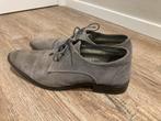 Grijze nette herenschoenen maat 44, Ophalen, Overige kleuren, Gedragen, Veterschoenen
