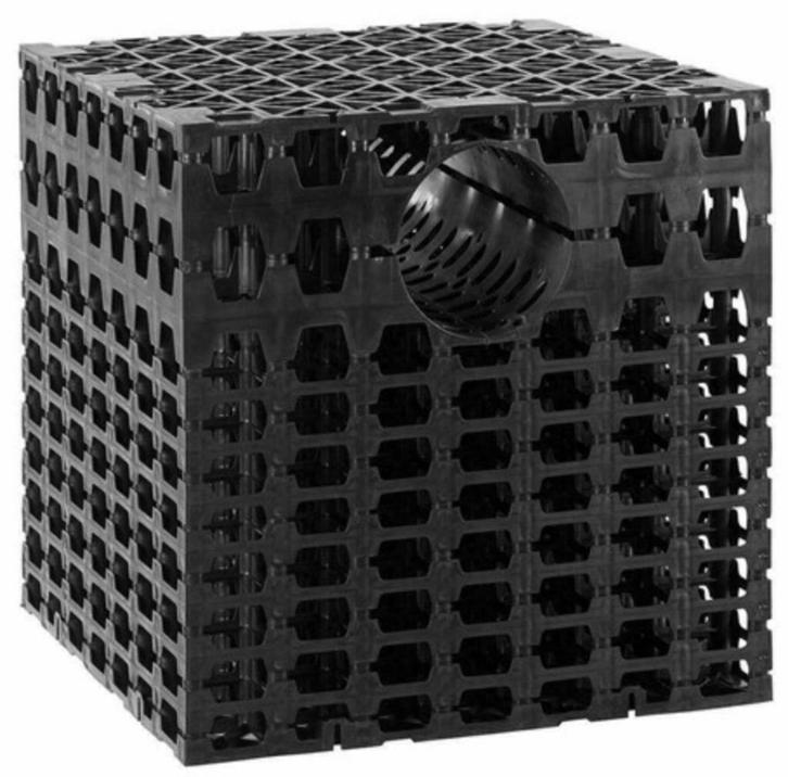 infiltratie krat 60x60x60 216 liter vanaf 37.00€ per stuk, Doe-het-zelf en Verbouw, Buizen en Afvoer, Nieuw, Afvoer, Pvc, Minder dan 2 meter