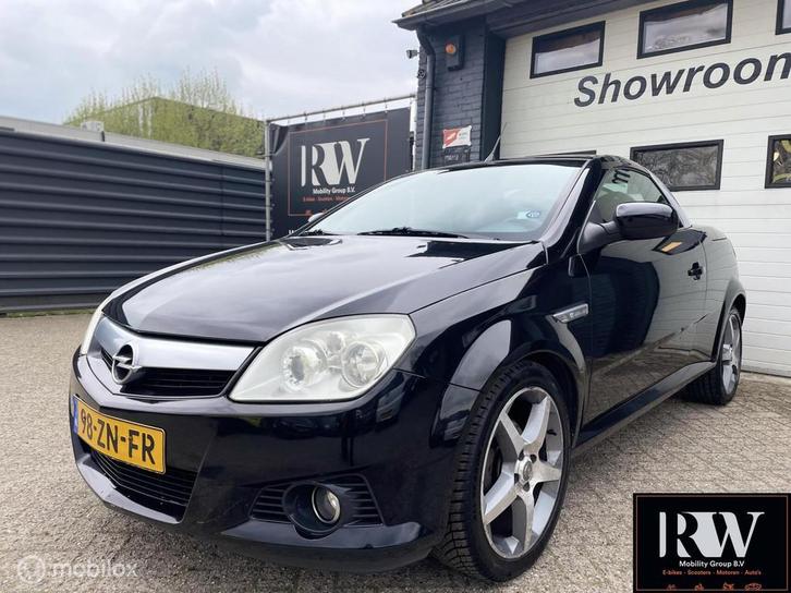 Opel Tigra TwinTop 1.4-16V Temptation,hardtop, nieuwe apk!, Auto's, Opel, Bedrijf, Te koop, Tigra, ABS, Airbags, Airconditioning