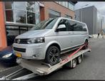 Volkswagen Transporter 2.0D 132KW 2015 DC AIRCO AUT ROOKT, Auto's, Bestelauto's, Euro 5, Zwart, 4 cilinders, 1905 kg