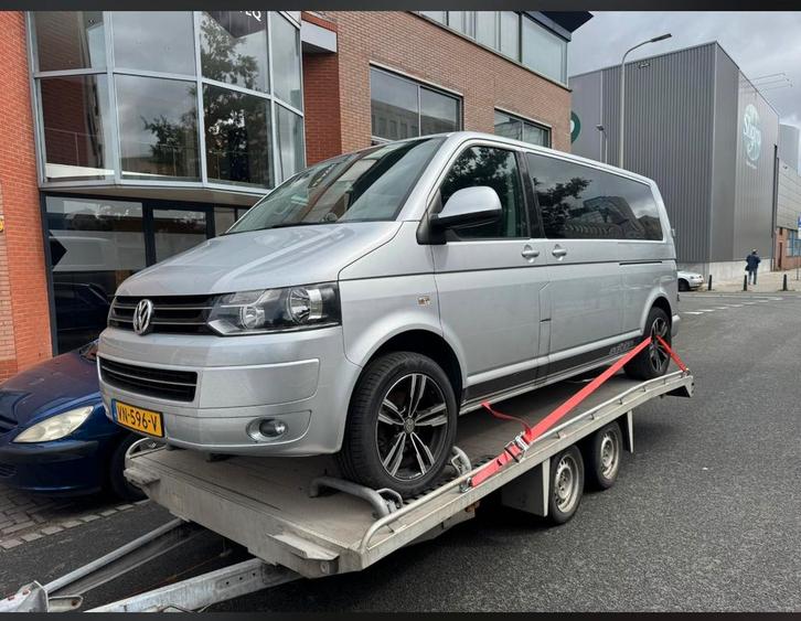 Volkswagen Transporter 2.0D 132KW 2015 DC AIRCO AUT ROOKT, Auto's, Bestelauto's, Bedrijf, Volkswagen, Diesel, Euro 5, Automaat