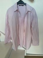 Gestreepte rose blouse Zara, Kleding | Dames, Blouses en Tunieken, Ophalen of Verzenden, Zo goed als nieuw, Maat 34 (XS) of kleiner