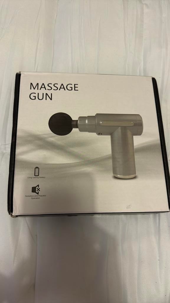 Hoogwaardig Massage Gun met Aanpasbare Opzetstukken, Ophalen of Verzenden, Nieuw, Apparaat