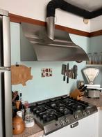 Bosch RVS 5-pits kookplaat incl RVS design afzuigkap, Witgoed en Apparatuur, Kookplaten, Ophalen, Zo goed als nieuw, Gas, Vrijstaand