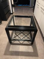 Bijzet tafel 60x60x50 diehoek meubel 2x, Huis en Inrichting, Rond, 55 tot 75 cm, Zo goed als nieuw, Hout