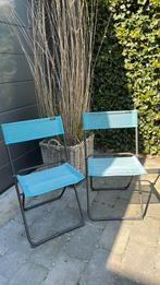 Lafuma balcony aqua 2x, Ophalen of Verzenden, Zo goed als nieuw, Campingstoel