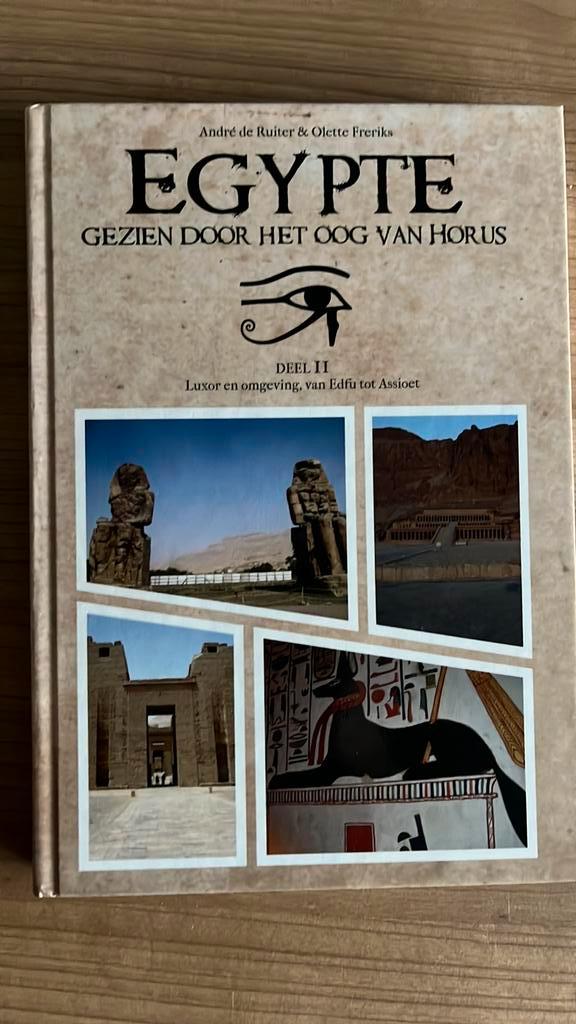 André de Ruiter - Egypte, gezien door het Oog van Horus, Boeken, Reisgidsen, Nieuw, Reisgids of -boek, Europa, ANWB, Ophalen of Verzenden