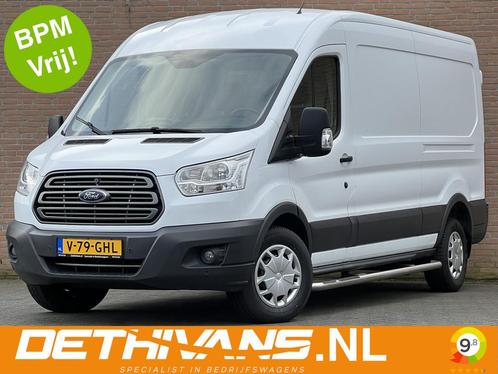 Ford Transit 2.0TDCI 130PK L3H2 / Cruisecontrol / Parkeersen, Auto's, Bestelauto's, Bedrijf, Te koop, ABS, Airconditioning, Alarm