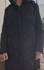 Leuke mooie warme zwarte winterjas, maat 42, Kleding | Dames, Jassen | Winter, Ophalen of Verzenden, Zo goed als nieuw, Maat 42/44 (L)