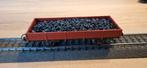 Märklin lageboordwagon met lading, Hobby en Vrije tijd, Modeltreinen | H0, Ophalen of Verzenden