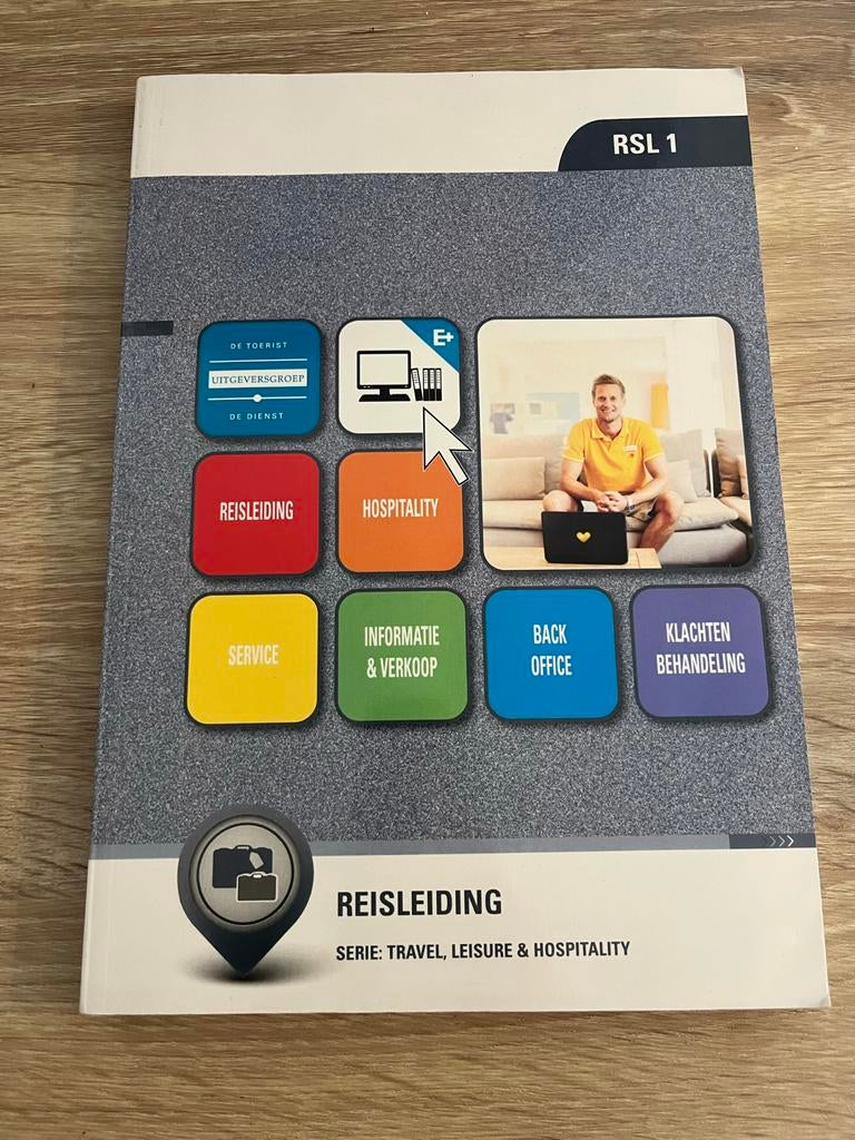 Lesboek Reisleiding - Travel, Leisure & Hospitality, Boeken, Verzenden, Zo goed als nieuw, MBO