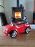 Rode Loopauto Fiat 500, Kinderen en Baby's, Speelgoed | Buiten | Voertuigen en Loopfietsen, Ophalen, Gebruikt, Loopvoertuig