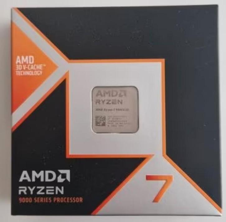 AMD Ryzen 7 9800X3D - Nieuw in Verpakking!, Computers en Software, Processors, Nieuw, 8-core, 4 Ghz of meer, Ophalen of Verzenden