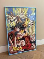 Poster Dragonball Z met blauwe lijst 91x61, Ophalen, Zo goed als nieuw, Foto of Poster, 75 cm of meer