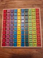 Houten blokjes keersommen oefenen, Ophalen of Verzenden, Zo goed als nieuw, Rekenen