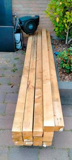 Balken 9x9, Tuin en Terras, Palen, Balken en Planken, Ophalen, Zo goed als nieuw, 250 cm of meer, Balken