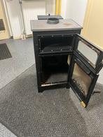 Pelletkachel met pijpen en oven, Gebruikt, Ophalen of Verzenden, Pelletkachel, Vrijstaand