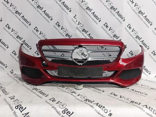 Voorbumper van een Mercedes C-Klasse (3996), Auto-onderdelen, Carrosserie en Plaatwerk, Bumper, Mercedes-Benz, Gebruikt, 3 maanden garantie