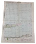 duitse/ned landkaart west schiermonnigkoog 1941, Verzamelen, Militaria | Tweede Wereldoorlog, Ophalen of Verzenden, Duitsland