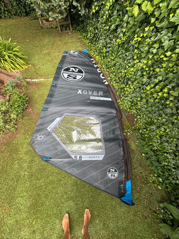 North X OVER 2022/2023 6.2, Watersport en Boten, Windsurfen, Zo goed als nieuw, Plank, Minder dan 5 m², Ophalen