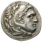Prachtige Drachme Alexander de Grote 295-275 v. C., Zilver, Losse munt, Overige landen, Verzenden