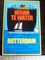 sticker hiswa te water zeiljachten motorjachten 6> rotterdam, Verzenden, Zo goed als nieuw, Bedrijf of Vereniging