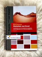 Studieboek statistiek met Excel, Verzenden, HBO, Zo goed als nieuw, Noordhoff Uitgevers