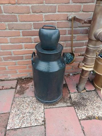 Groene vintage/brocante melkbus  beschikbaar voor biedingen