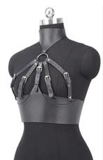 Spannende Top met Mooie Straps, tm 4XL, Verzenden, Nieuw, Zwart